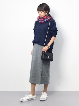 erikoさん（レディース・152cm）の秋コーディネート