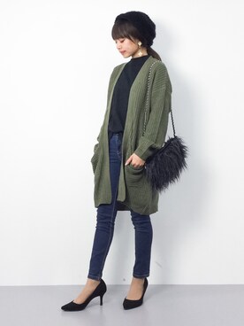 erikoさん（レディース・152cm）の秋コーディネート