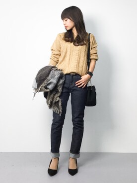 erikoさん（レディース・152cm）の秋コーディネート