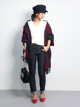 erikoさん（レディース・152cm）の秋コーディネート