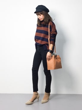 erikoさん（レディース・152cm）の冬コーディネート