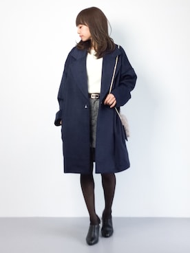 erikoさん（レディース・152cm）の冬コーディネート