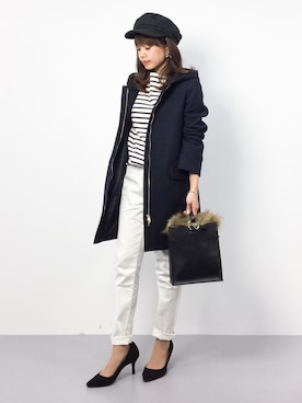 erikoさん（レディース・152cm）の冬コーディネート