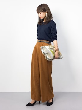 erikoさん（レディース・152cm）の冬コーディネート