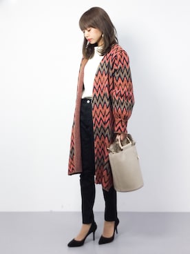 erikoさん（レディース・152cm）の冬コーディネート