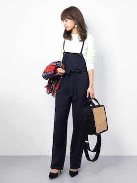 erikoさん（レディース・152cm）の冬コーディネート