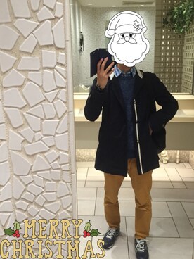 「Apply（アプリー）のアイテム」を使った、ゆーさん（メンズ・165cm）の冬コーディネート