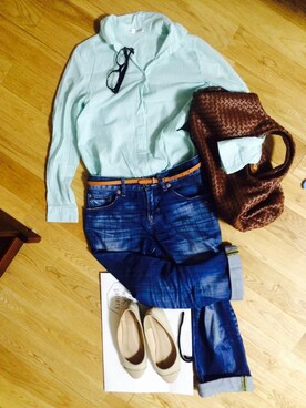 きゃーるさん（レディース・155cm）の春コーディネート