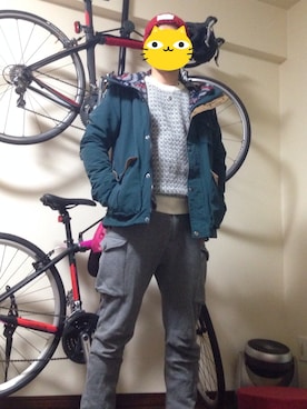 merさん（メンズ・168cm）の冬コーディネート