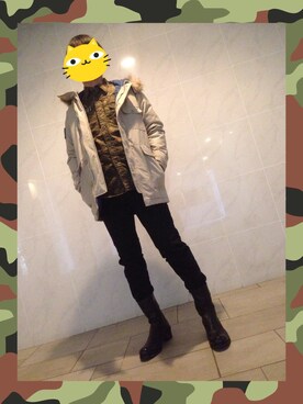 merさん（メンズ・168cm）の冬コーディネート