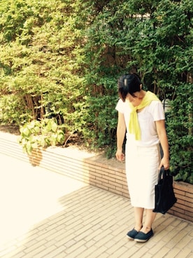 「SEVENDAYS=SUNDAY（セブンデイズサンデイ）のアイテム（その他シューズ）」を使った、あーるこさん（レディース・162cm）の夏コーディネート