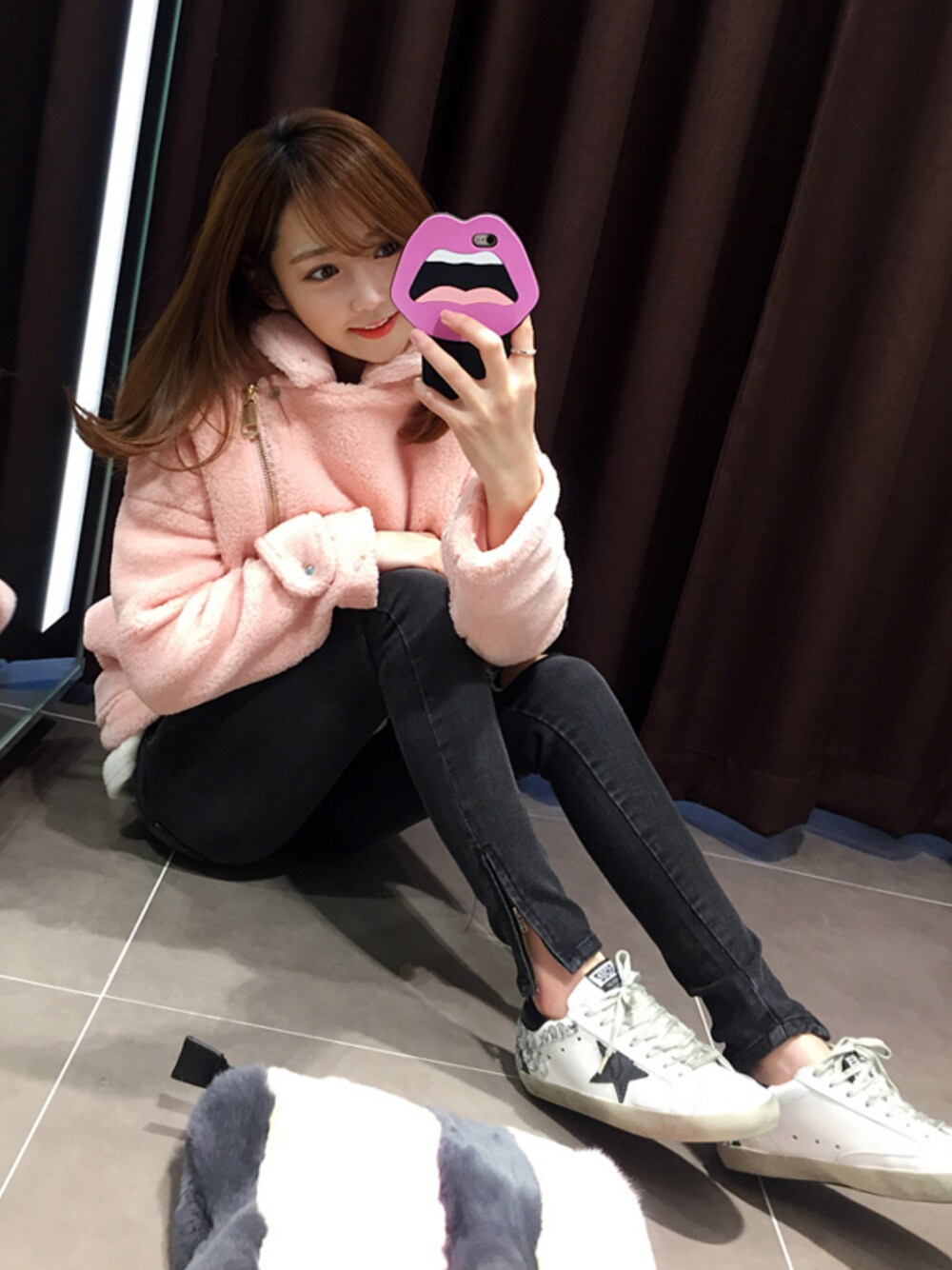 minsshopさんの「739トウパンツ（minsshop）」を使ったコーディネートの1枚目の写真