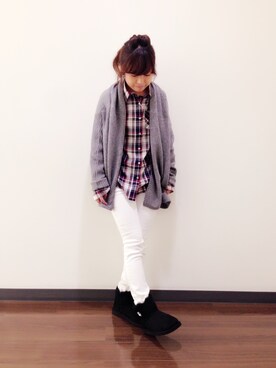 araiさん（レディース・154cm）の秋コーディネート
