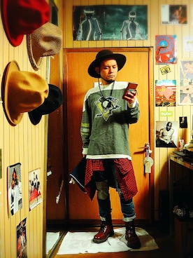 MUNEMASAさん（メンズ・160cm）の秋コーディネート