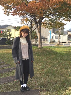 ayuさん（レディース・153cm）の秋コーディネート
