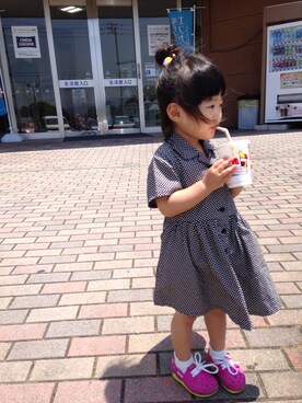 碧pandaさん(キッズ・90cm)の夏コーディネート