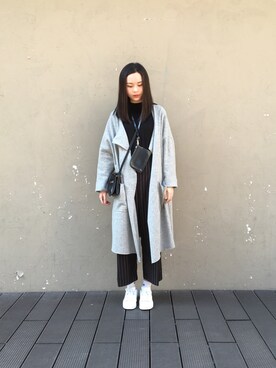 「zakka w（zakka w）のアイテム」を使った、jiani jhouさん（レディース・160cm）の冬コーディネート