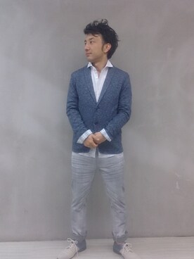 OKADAさん（メンズ・170cm）の春コーディネート