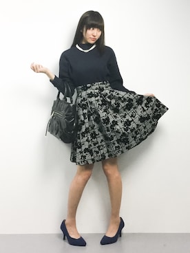 「お姉さん」｜Mirei❤︎さん（レディース・162cm）の冬コーディネート