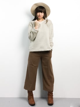 Mirei❤︎さん（レディース・162cm）の冬コーディネート