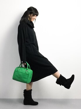 Mirei❤︎さん（レディース・162cm）の冬コーディネート