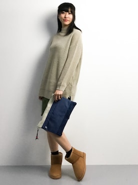 Mirei❤︎さん（レディース・162cm）の冬コーディネート