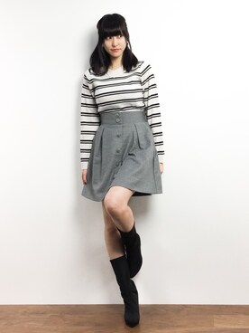 Mirei❤︎さん（レディース・162cm）の冬コーディネート