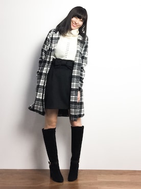 Mirei❤︎さん（レディース・162cm）の冬コーディネート