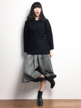 Mirei❤︎さん（レディース・162cm）の冬コーディネート