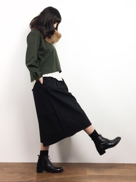 Mirei❤︎さん(レディース・162cm)の冬コーディネート