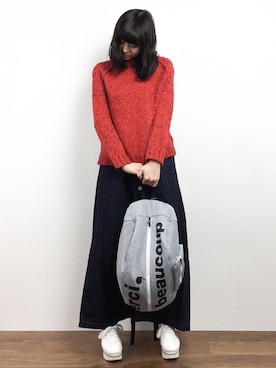 Mirei❤︎さん（レディース・162cm）の冬コーディネート