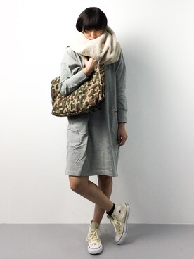 「mercibeaucoup,（メルシーボークー）のアイテム（ワンピース/ドレス）」を使った、Mirei❤︎さん（レディース・162cm）の冬コーディネート