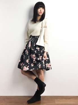Mirei❤︎さん（レディース・162cm）の冬コーディネート
