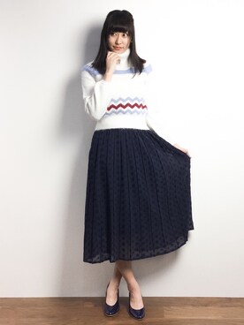 Mirei❤︎さん（レディース・162cm）の冬コーディネート