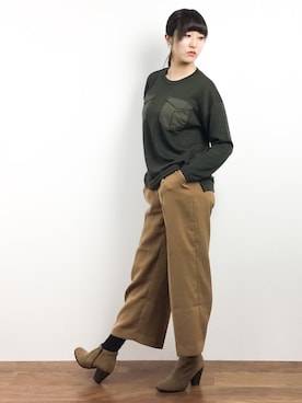 Mirei❤︎さん（レディース・162cm）の冬コーディネート