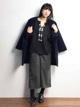 Mirei❤︎さん（レディース・162cm）の冬コーディネート