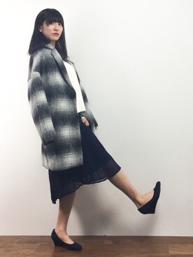 Mirei❤︎さん（レディース・162cm）の冬コーディネート