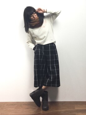 Mirei❤︎さん（レディース・162cm）の冬コーディネート