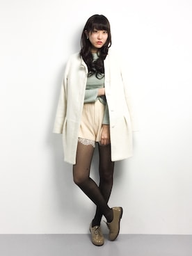 Mirei❤︎さん（レディース・162cm）の冬コーディネート