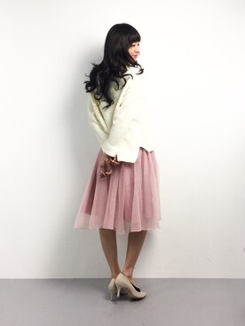 Mirei❤︎さん（レディース・162cm）の冬コーディネート