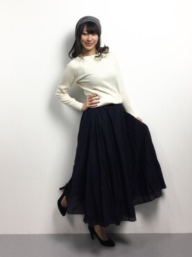 Mirei❤︎さん（レディース・162cm）の冬コーディネート