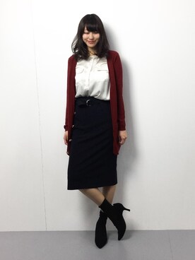 Mirei❤︎さん（レディース・162cm）の冬コーディネート