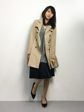 Mirei❤︎さん（レディース・162cm）の冬コーディネート