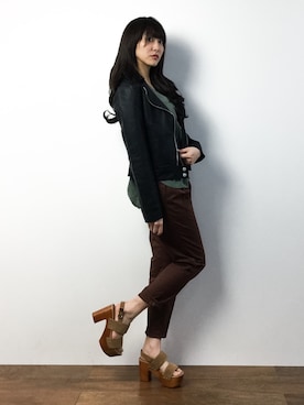 Mirei❤︎さん（レディース・162cm）の春コーディネート