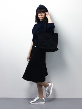 「5441 by sunduck（ゴーヨンヨンイチバイサンダック）のアイテム」を使った、Mirei❤︎さん（レディース・162cm）の春コーディネート