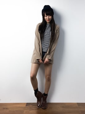 Mirei❤︎さん（レディース・162cm）の春コーディネート