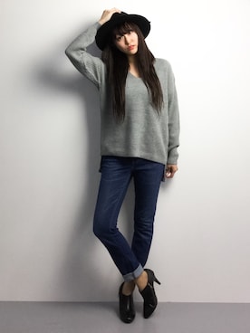 Mirei❤︎さん（レディース・162cm）の春コーディネート