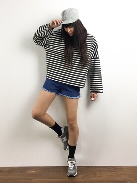 Mirei❤︎さん（レディース・162cm）の春コーディネート