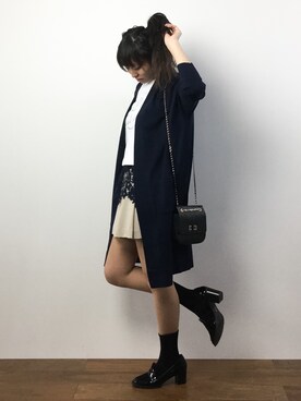 「L'EST ROSE（レストローズ）のアイテム（パンツ）」を使った、Mirei❤︎さん（レディース・162cm）の春コーディネート