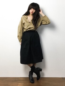 Mirei❤︎さん（レディース・162cm）の春コーディネート